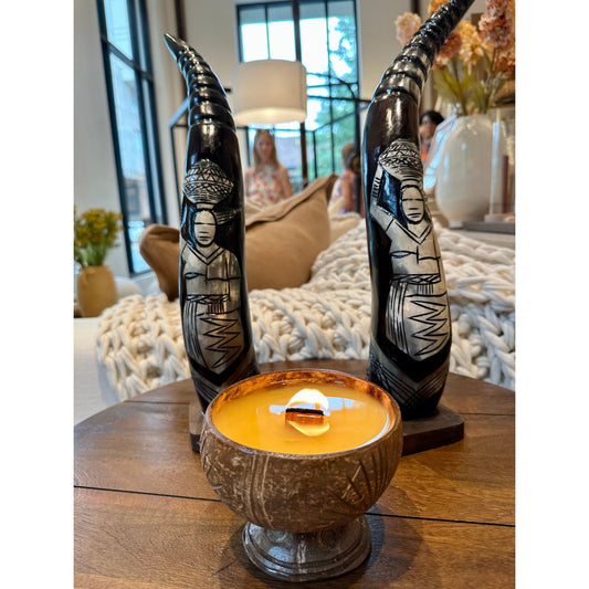 Market Women (Full Cow Horn set)