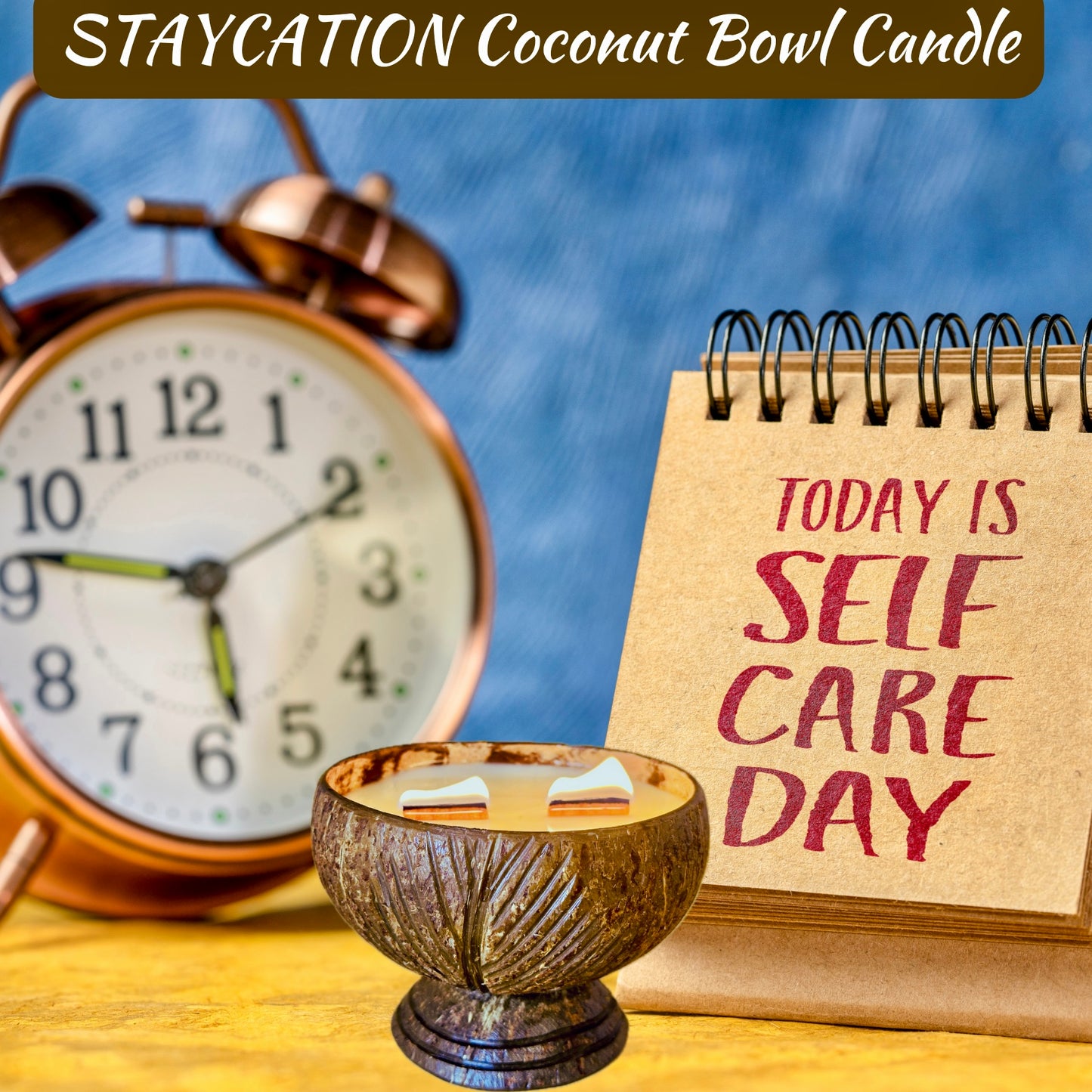STAYCATION Coconut Bowl Candle