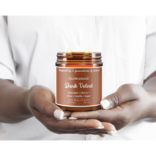 DARK VELVET Soy Candle