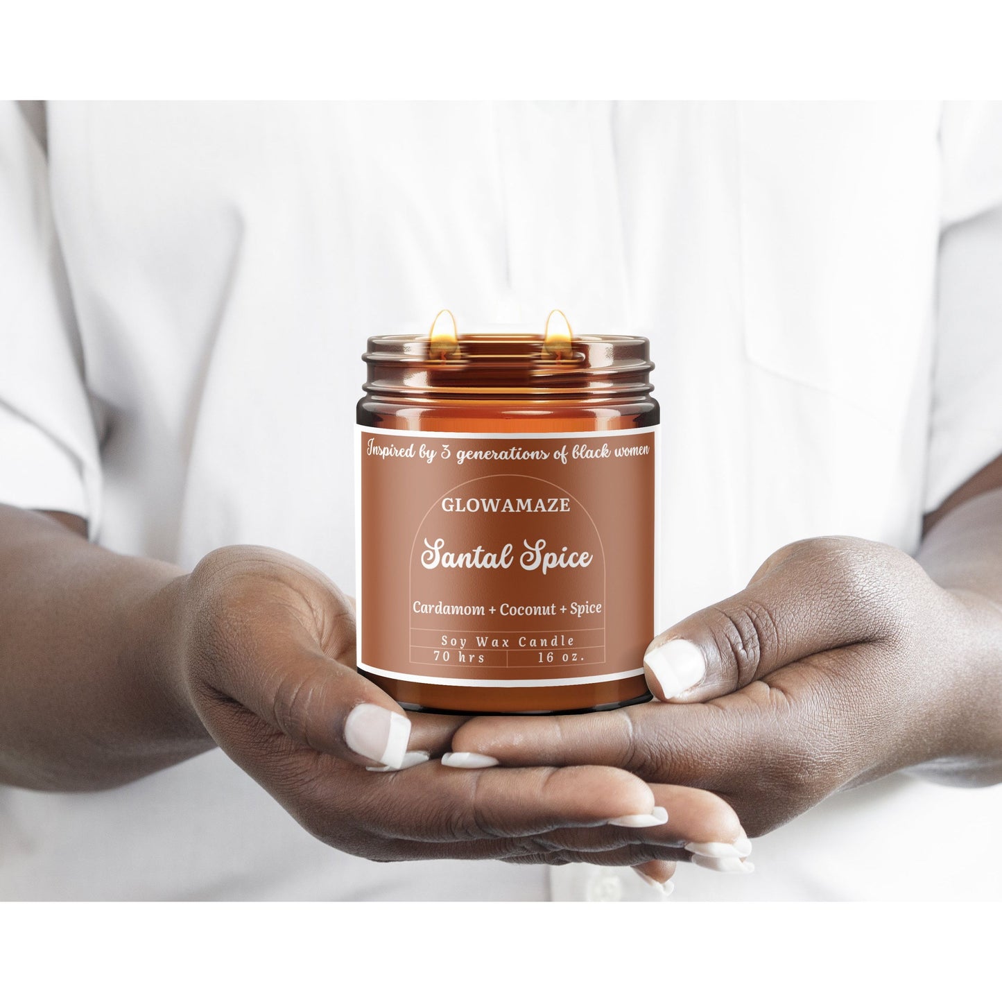 SANTAL SPICE Soy Candle