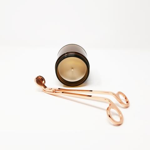 Rose Gold Candle Wick Trimmer - GlowAmaze