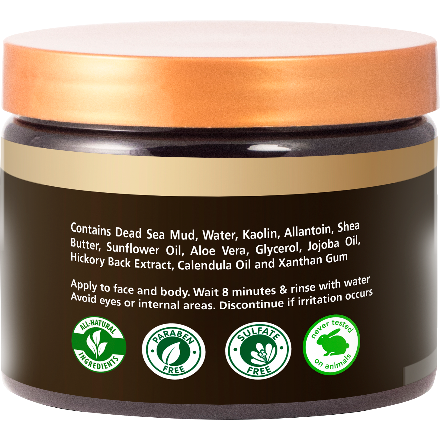 Dead Sea Mud Mask - GlowAmaze