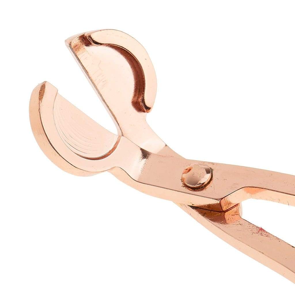 Rose Gold Candle Wick Trimmer - GlowAmaze