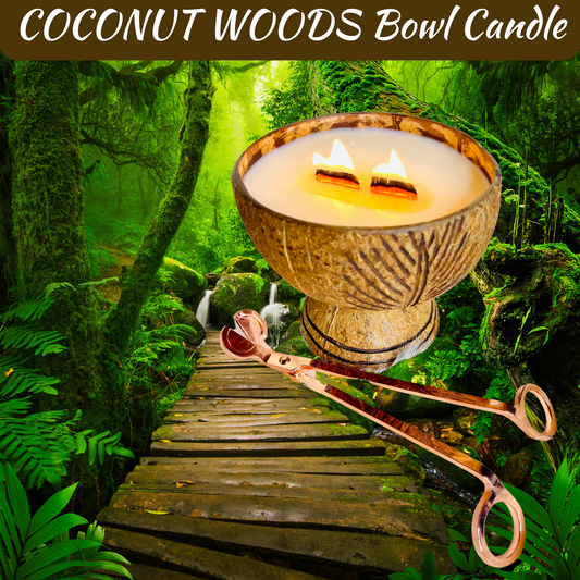 COCONUT WOODS Bowl Candle