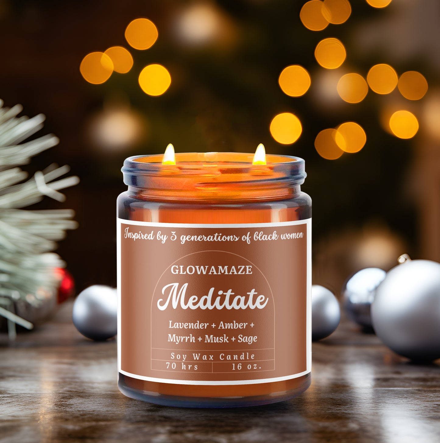 MEDITATE Soy Candle