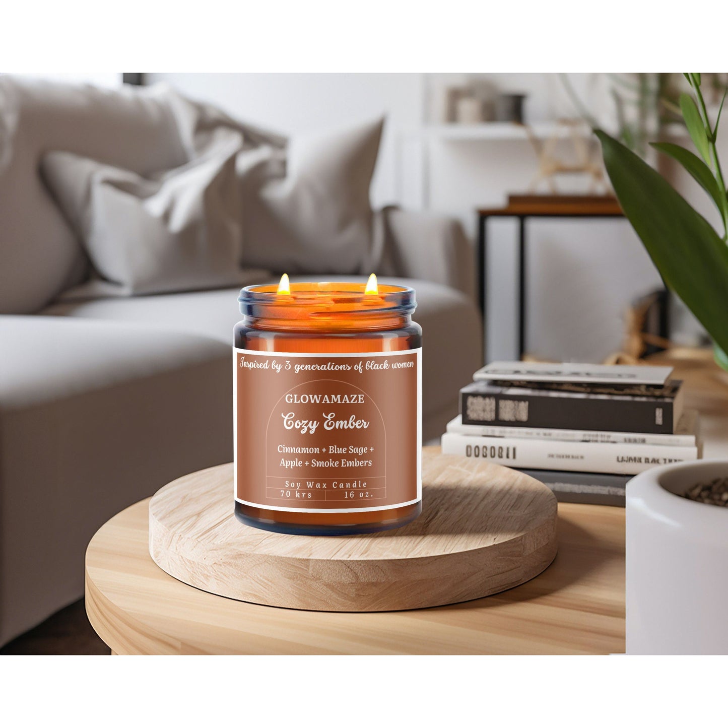 COZY EMBER Soy Candle