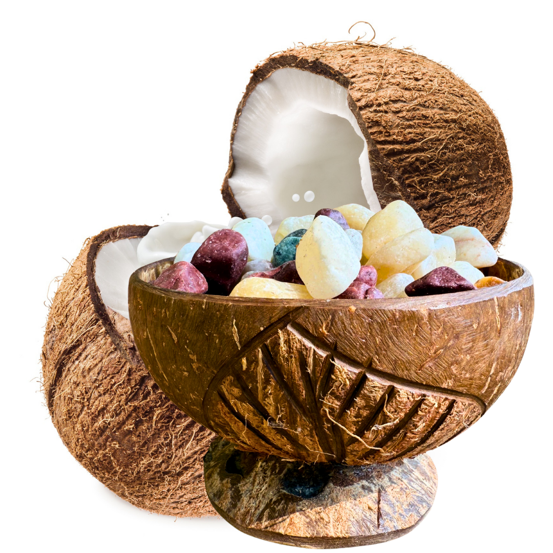 Coconut Bowl Diffuser - LEAVES Design