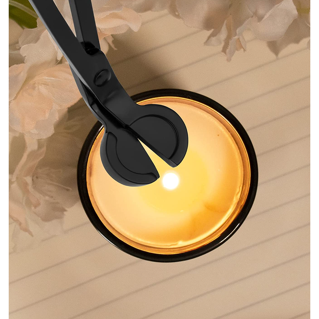 Black Candle Wick Trimmer - GlowAmaze